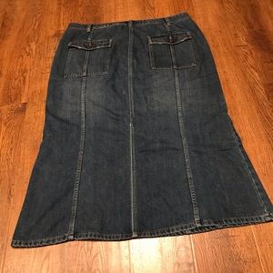 Denim skirt